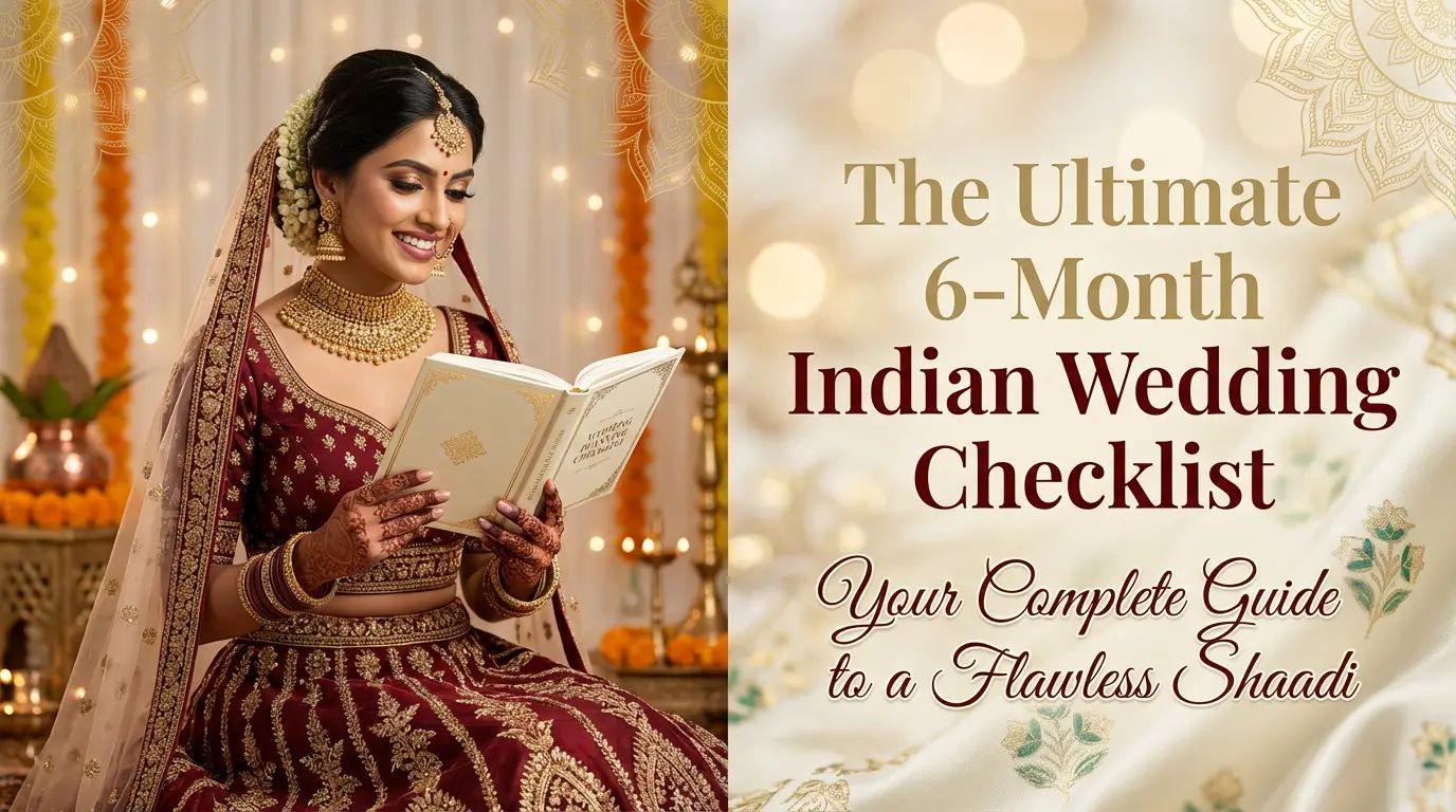The Ultimate 6-Month Indian Wedding Checklist: Your Complete Guide to a Flawless Shaadi